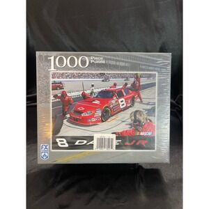 NASCAR Dale Earnhardt‎ Jr 8 Budweiser 1000 Piece Puzzle FX Schmid Factory Sealed